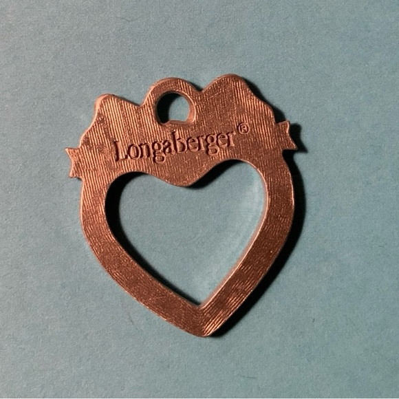 Longaberger Basket 2004 Sweetest Heart Tie-On.  Item #23044 ~ NIB - Picture 3 of 6